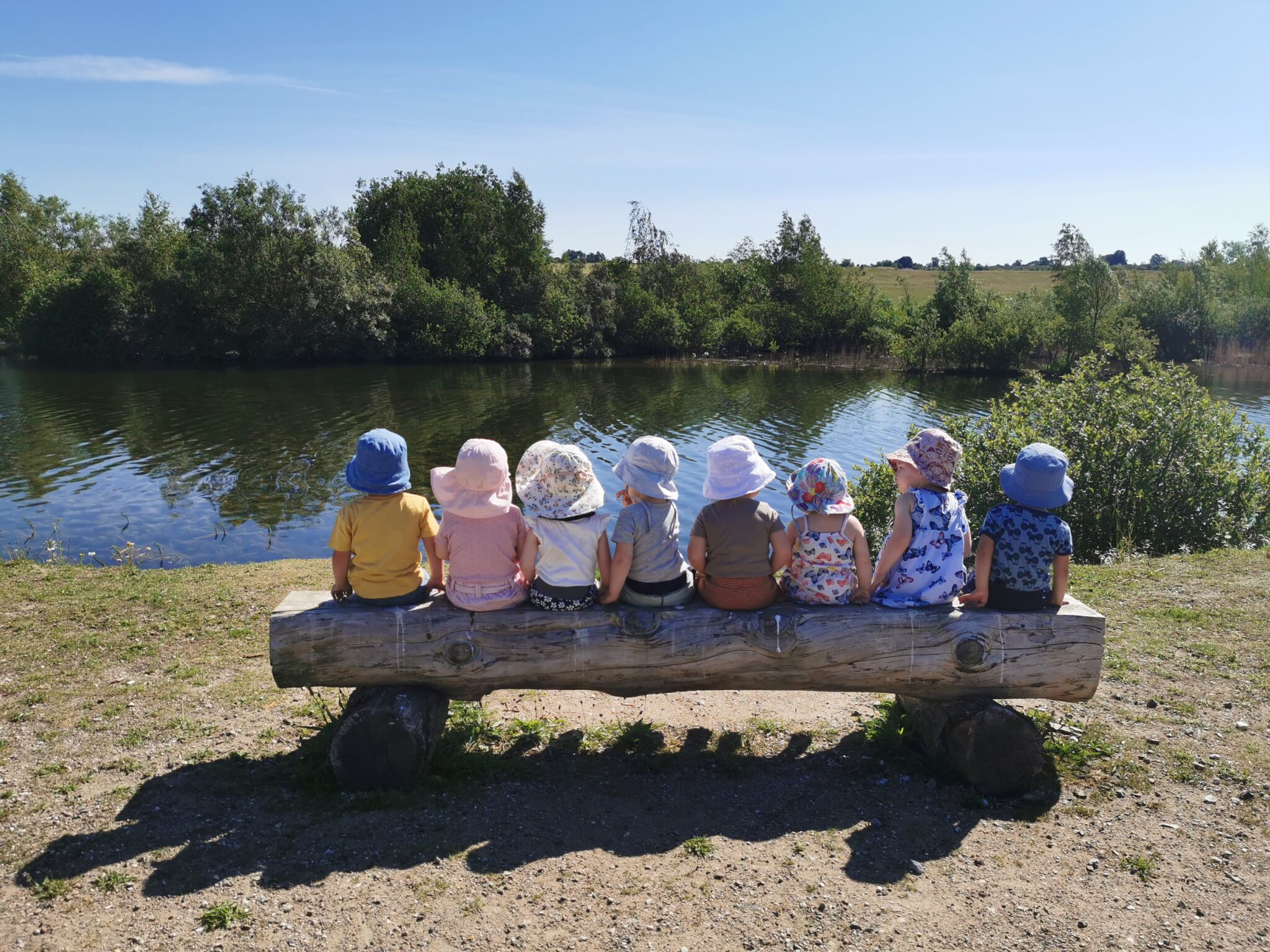 Børn på tur - Vindinge Private Pasningsordning